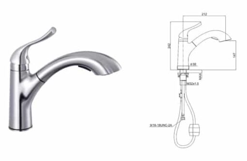 Kitchen-Faucet-SMC-8200-BN