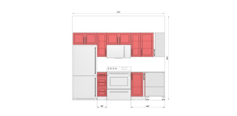 L-Shaped Kitchen Set 5